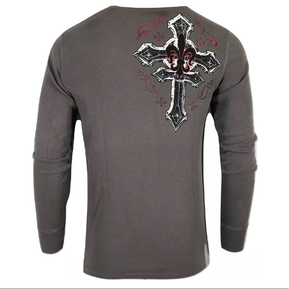 Xtreme Couture by AFFLICTION Men THERMAL PURELY DE - Picture 8 of 8